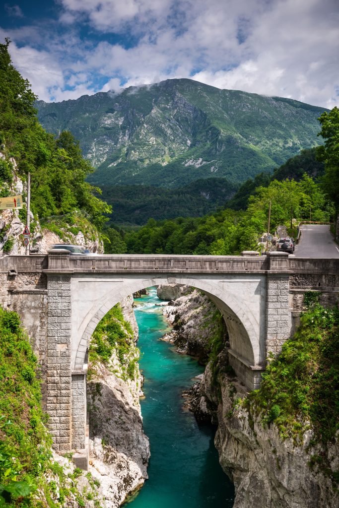 Napoleon bridge, Kobarid - day trip from Bovec